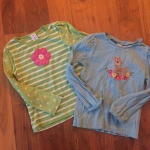 Set of embroidered tees, Gymboree